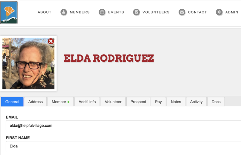 screenshot of Helpful Village